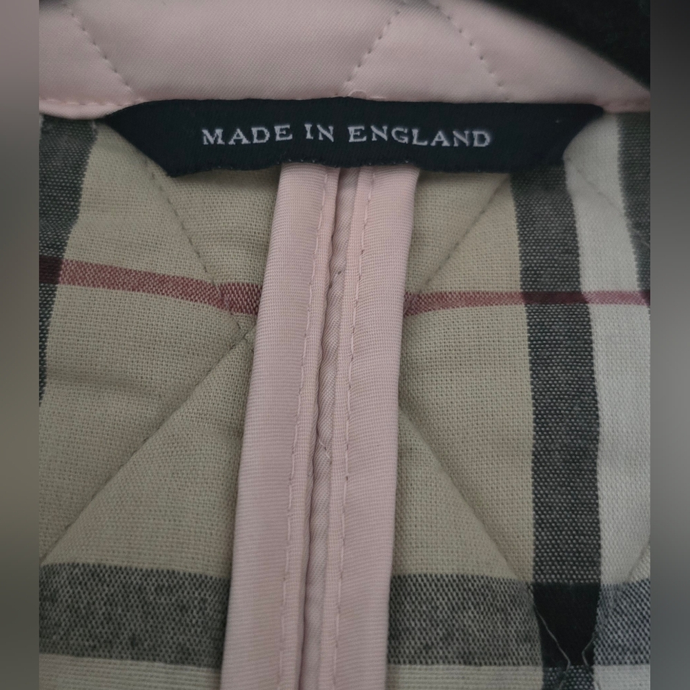 Burberry PINK Nova Check Quilted Jacket - Picture 7 of 14